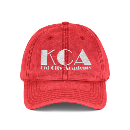 KCA Embroidered Vintage Hat