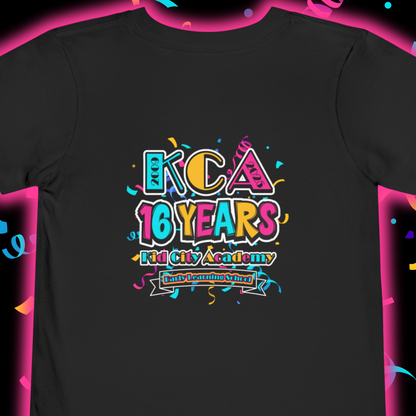 (Toddler) KCA 16th Anniversary T-Shirt (Front/Back Print)