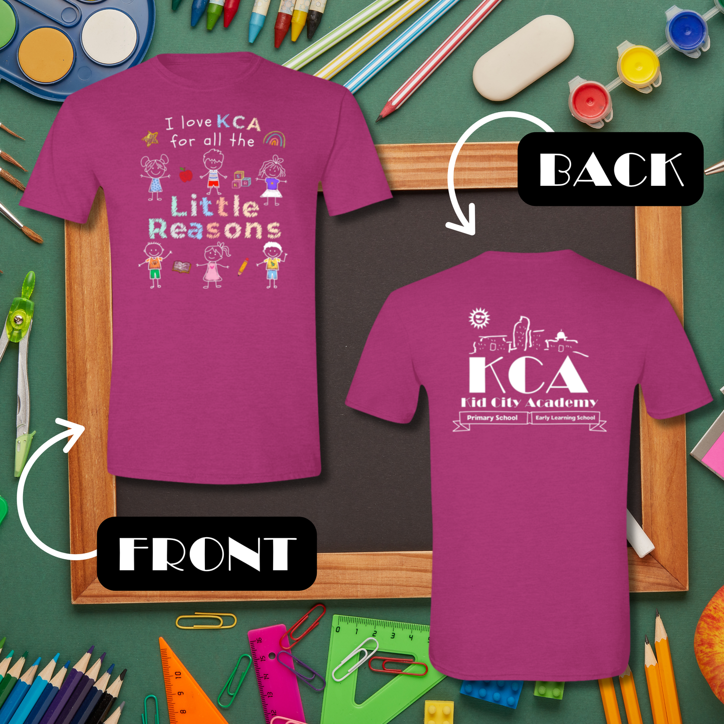 I Love KCA for all the Little Reasons Unisex T-Shirt